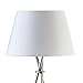 Catalina 19014-001 Modern Metal Tripod Floor Lamp with White Linen Shade for Living Room, Bedroom, Dorm, Office, 59
