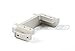 Aluminum Alloy Servo Relocation Bumper Mount for Axial SCX10 II 90046 90047