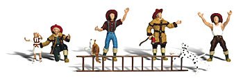 Woodland Scenics N Firemen to the Rescue WOOA2151