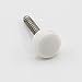 Yongcum Screw Caps Cover #8 M4 Nylon White Screw Cap Pack of 100pcs SAM4