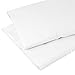 Whisper Organics Organic Cotton Pillow Case Set GOTS Certified, 300 Thread Count, Sateen (Queen, White)