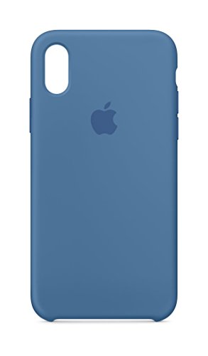 Apple cell phone case for iphone x - denim blue