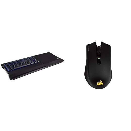 CORSAIR K63 Wireless Mechanical Keyboard & Gaming Lapboard Combo
