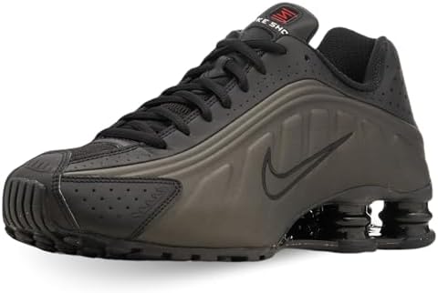 Amazon.com | Nike Women's Shox R4 Sneaker, Multicolour Black Black