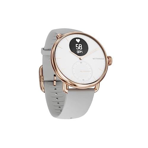 Withings Scanwatch Smart Watch Activity Tracker: Heart Monitor