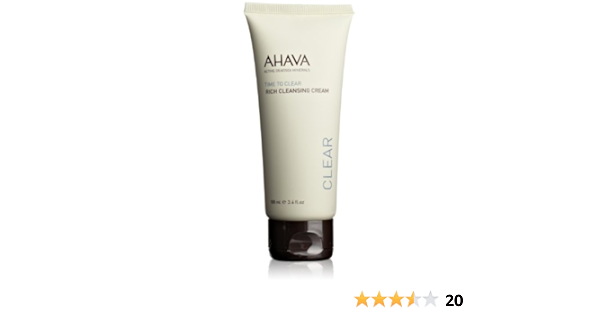 ahava cleansing cream