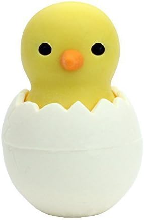 Iwako Yellow Chick In Egg Eraser By From Japan by Iwako