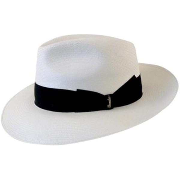 thumbnail image 2 of Borsalino Fino Panama Fedora - 2 1/2" Brim, 100% Straw, Made In Italy - 8 Colors 2 of 5