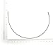 6 Pair of Stainless Steel Handmade Bra Underwire Replacement - White, C Cup