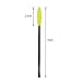 G2PLUS New 50PCS Disposable Silicone Eyelash Mascara Wands Brushes Cosmetic Eyelash Extension Applicators Professional Makeup Tool Set(Pineapple-Shape)