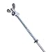 MagiDeal Motorcycle Rear Back Brake Foot Lever Pedal Rod Assy For Yamaha PW80 Black