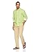 28 Palms Men's Relaxed-Fit Long-Sleeve 100% Linen Shirt