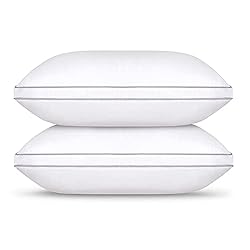 HIMOON Bed Pillows 2 Pack - Queen Size Set of 2