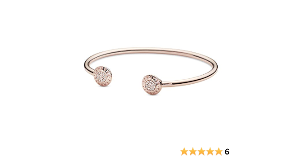 Pandora Jewelry Signature Open Bangle 