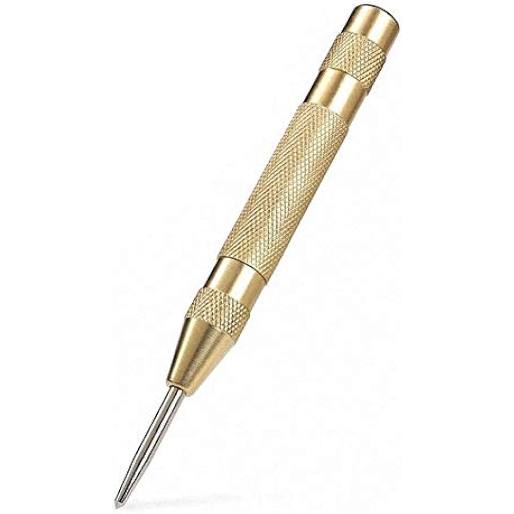 Automatic Center Punch, Heavy Duty Hammer Spring Loaded Hole Hand Tool
