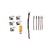 EACHINE E010 Batteries, 3.7V 150MAH 30C Lipo Battery USB Cable Charger Set for EACHINE E010 E013 JJRC H36 GoolRC T36 Quadcopter