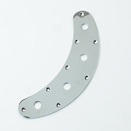 Electric Bass Guitar Control Plate For Music Man Style Bass Guitar ,Chrome