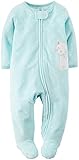 Carter's Baby Girls' Dot Microfleece Footie (Baby)