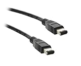 GearIt 10 FT 6 Pin to 6 Pin Firewire DV iLink Male to Male IEEE 1394 Cable