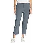 Eddie Bauer Capri Pants for Women with Side Zipprer Cargo Pocket - Women's Hiking Pants with Belt Loop - Ripstop Capri