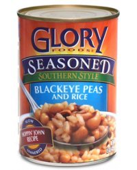 Image of Glory Foods Blackeyed Peas with Rice, 15 Ounce -- 12 per case.