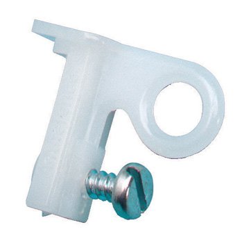 2 INTEGRA DISCREET CURTAIN TRACK END STOPS - Discrete slimglide