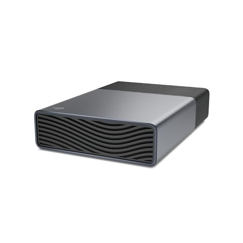 Seagate One Touch Desktop 24TB, tragbare Externe Festplatte, USB-C Powered 3.5 Zoll, USB 3.0, PC & Notebook, Inkl. Data Rescue Service (STNB24000400)