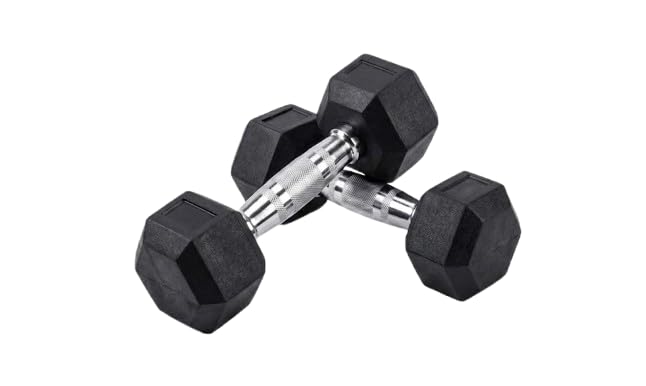 Dumbbell Sextavado 20kg - Liveup