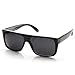 zeroUV - Classic Old School Eazy E Square Flat Top OG Loc Sunglasses