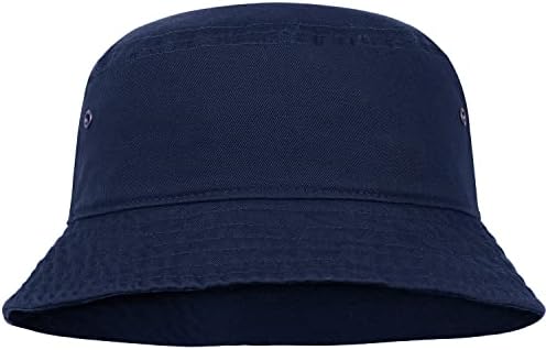 Unisex Packable Cotton Bucket Hat Sun Protection Outdoor Travel Fisherman Hat Falari Bucket Hat for Men Women Unisex 100% Cotton Packable  main image 2