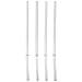 RTIC Wide Mouth Plastic Straws, 4 Pack, 10
