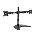 VonHaus Free Standing Heavy Duty Double Arm Dual Monitor Stand - LCD...