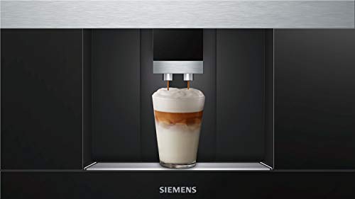 Siemens CT636LES6 Kaffeemaschine, integriert, 19 bar,2,4 l, Schwarz, Edelstahl – Bild 5