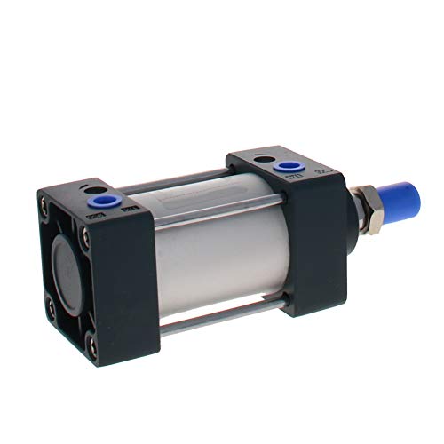 Othmro G1/4"Double Action Pneumatic Cylinder SC 50 Adjustable Air