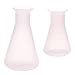 BCP 250ml 100ml Durable Plastic Laboratory Chemical Erlenmeyer Flask Bottle