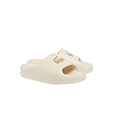 Lacoste Women's Serve Slide, Tan Croc, 10