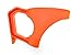 Camco Currituck Tumbler Slide On Handle Easier Grip for Your Tumbler and Cups While Traveling-30 oz (Orange) (51926)