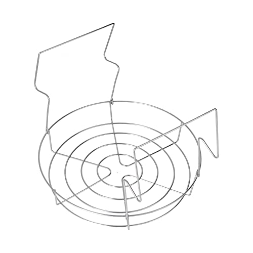 Yosoo Stainless Steel Canning Rack, Save Time Water Bath Canning Rack Foldable for Spherical Tanks for Mason Jars