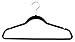 MINE Clothes Hangers- Suit Dress Shirt Black Velvet Hangers Fashion Thin Non Slip Heavy Duty Clothes Velvet Hangers (Pack of 10)