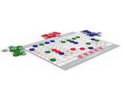 Jax Giant (aka Jumbo) SEQUENCE Game - Tube Edition with Cushioned Mat (27
