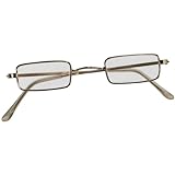Rubies Retro Santa Claus Square Costume Glasses