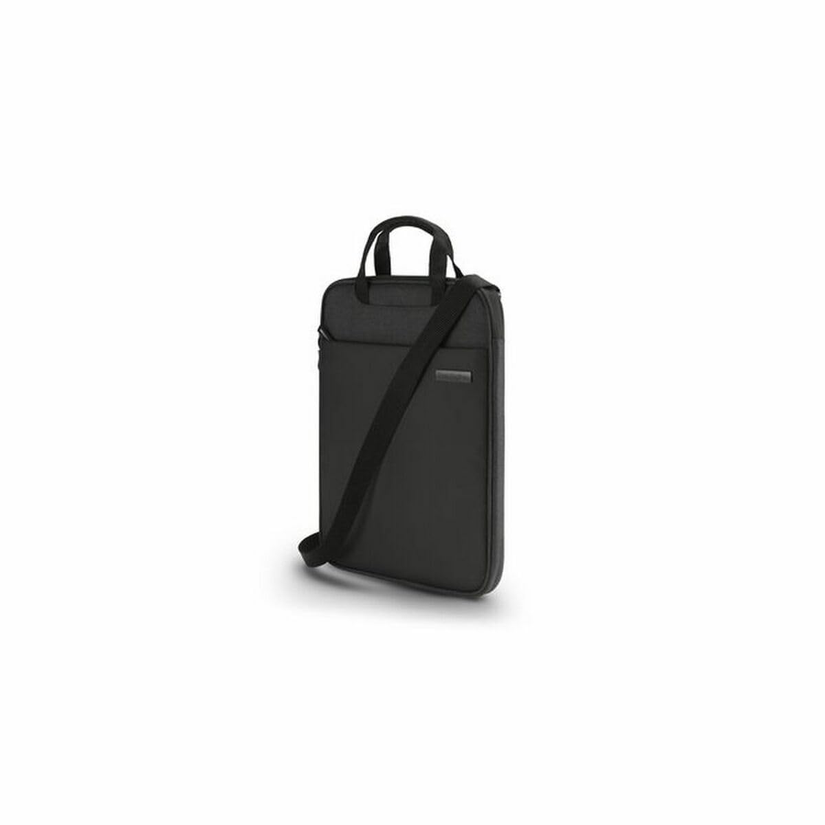 Kensington Vertical Eco Laptop Bag designed for 12" Screens, Protective Carry Case and Sleeve featuring a Zipper and Adjustable, Detachable Shoulder Strap, Eco-Friendly and Water Resistant (K60102WW)