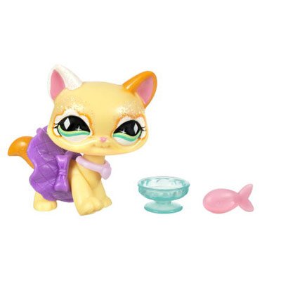 Littlest Pet Shop Yellow Cat with Accessories - Buy Online in UAE