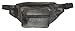 Small Black Leather Fanny Pack Waist Bag for Travel or Hiking - 6.5