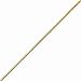 10k Gold Solid Box Chain Necklace with Spring Ring (0.4mm)