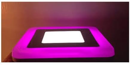 Harold Electricals - 16W(12W+4W) LED Square Panel with Pink Lining