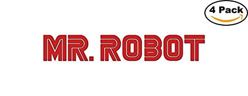 Mr Robot Logo Hacker Vinyl Decal Sticker 4 Stickers