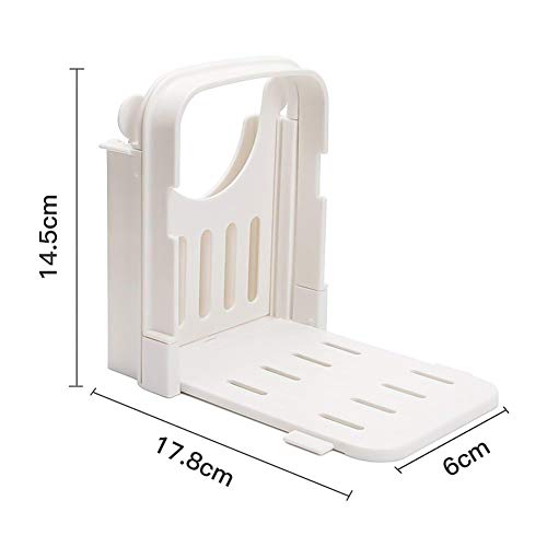 image for Coolcycling Bread Slicer Cutting Kitchen Tool Toast Cutter Sandwich Ma