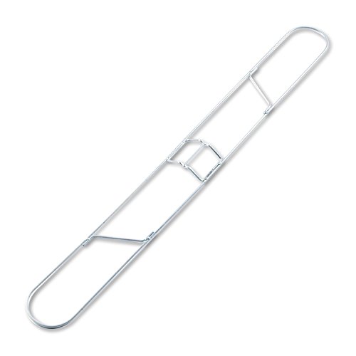 UNISAN Clip-On Dust Mop Frame, 48 Width x 5 Depth, Zinc Plated (1448)