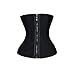 SUMEIYAN Womens Steel Boned Waist Trainer Belt with Zipper and Hooks for Weight Loss XS - 6XL …